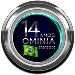 Selo 14 anos Ominia Inoxx